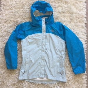 North Face rain coat